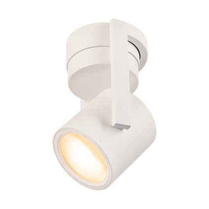 SLV Oculus, bílé nástěnné/stropní svítidlo, LED 10,5W 2000-3000K, průměr 9cm