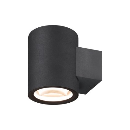 SLV Oculus Up/Down, černé nástěnné svítidlo, LED 15W 2000-3000K, výška 11cm
