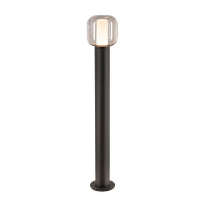 SLV Ovalisk, venkovní sloupkové svítidlo, LED 9W 3000/4000K, antracit, výška 100cm, IP65