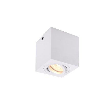 SLV Triledo, bílé stropní svítidlo, 1x GU10 max. 10W, rozměr 8,5 x 8,5cm