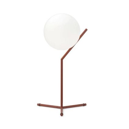Flos IC Lights Table 1 High, designová lampa se stmívačem, 1x60W E14, červená, výška 53cm
