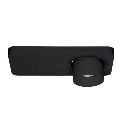 Linea Light Beebo_S, černé stropní svítidlo, 11W LED 3000K, délka 22cm