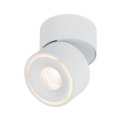 Paulmann Spircle, bílé stropní bodové svítidlo, 8W LED 3000K, výška 8,3cm