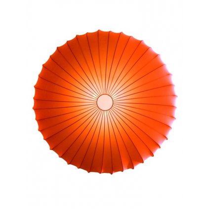 5637 4 axolight muse designove svitidlo z oranzoveho textilu 3xe27 100w prum 120cm