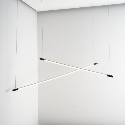 56433 4 zava cosima cerne liearni zavesne svitidlo 26w led 3000k delka 214cm