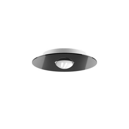 Lodes Bugia Single, stropní svítidlo, 1x15W LED 3000K, černá, prům. 24cm