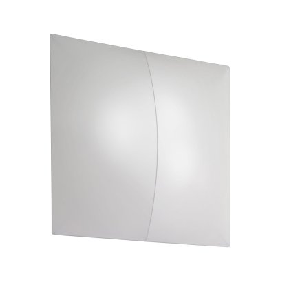Axolight Nelly Straight, designové svítidlo z bílého textilu, 3x60W, 100x100cm