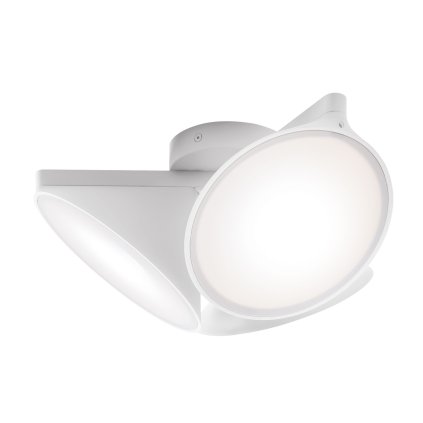 Axolight Orchid, bílé stropní svítidlo, 3x10W LED 3000K, stmívatelné, prům. 38,2cm