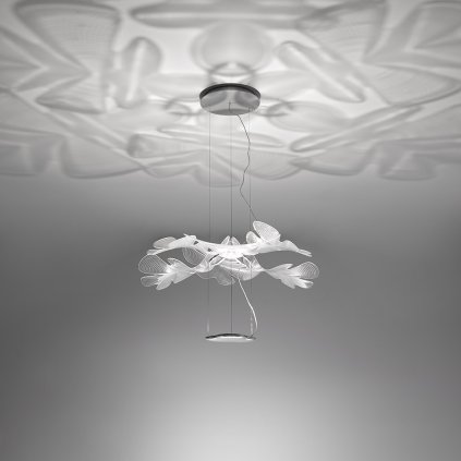 Artemide Chlorophilia, závěsné designové svítidlo pro nepřímé osvětlení, 44W LED 3000K, prům. 78cm
