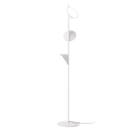 Axolight Orchid, bílá stojací lampa se stmívačem, 3x7W LED 3000K, výška 184cm