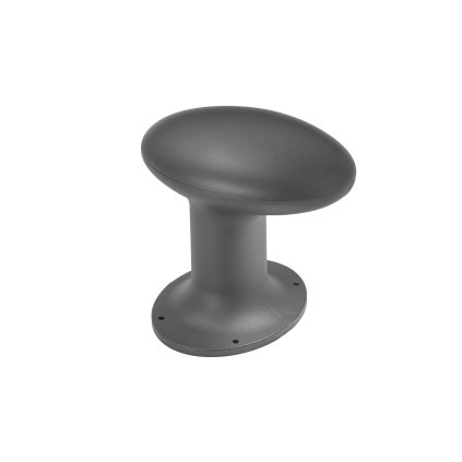Il Fanale Bitta, šedé venkovní stojací svítidlo, LED 15W 3000K, výška 42cm, IP66