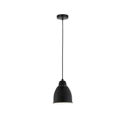 Paulmann Neordic Hilla, závěsné svítidlo k podpoře růstu rostlin 1xE27, černá, průměr 14,5cm