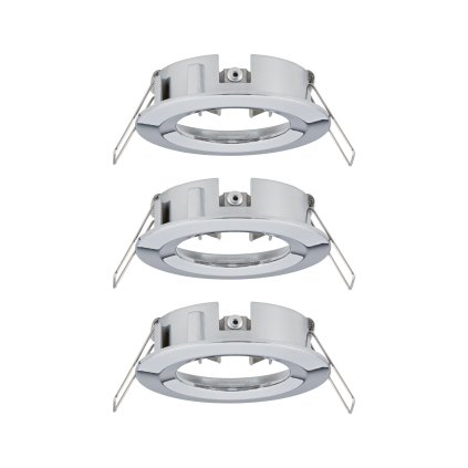 Paulmann Choose, sada chromových bodovek 3x10W, průměr 7,8cm IP44