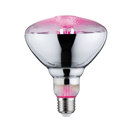 Paulmann Grow Green, LED žárovka na podporu růstu rostlin, E27 6,5W 1300K, výška 14,8 cm