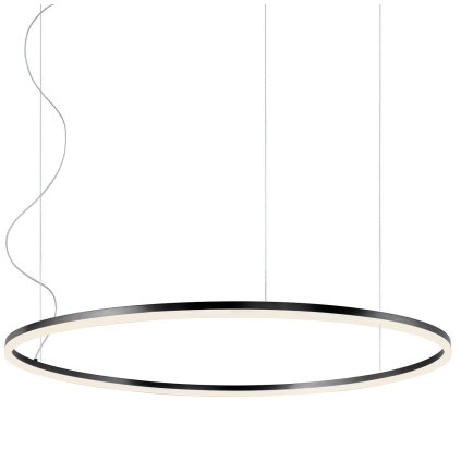Redo Orbit direct, závěsné kruhové svítidlo, 68W LED 3000K stmívatelné TRIAC, černá, prům. 100cm