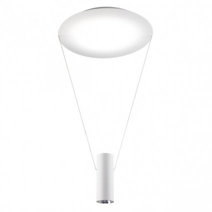 Redo Group Essence, bílé svítidlo pro přímé a nepřímé osvětlení, 2x18W LED 3000K tříkrokové stmívání, výška 80cm