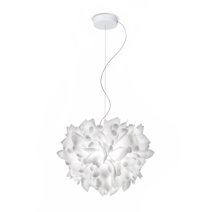 Slamp Veli Foliage, závěsné designové svítidlo s čirým kabelem, 2x12W E27, prům. 45cm