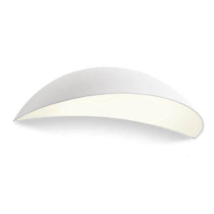 Redo Palma, nástěnné venkovní svítidlo LED 18W 3000K, bílá, šířka 34,6cm, IP54