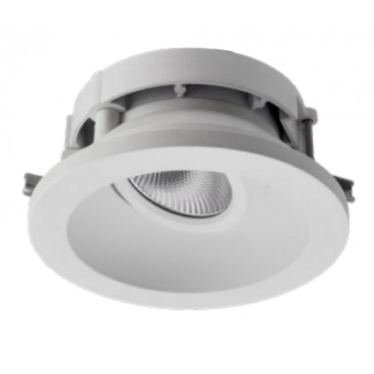 62265 redo xeno venkovni zapustne svitidlo led 10w 4000k bila prumer 11 5cm ip65