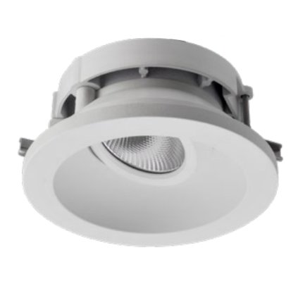 Redo Xeno, venkovní zápustné svítidlo LED 10W 4000K bílá, průměr 11,5cm, IP65