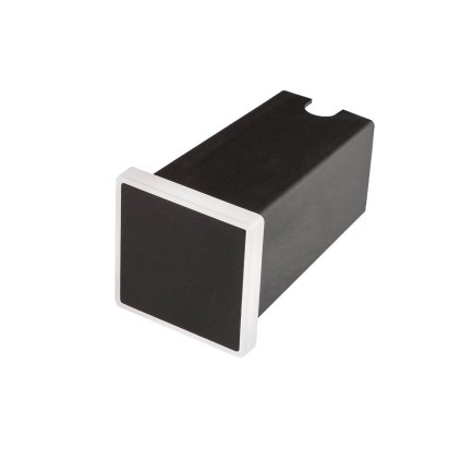 Redo Xpi, venkovní zápustné orientační svítidlo LED 2,3W 3000K, černá, 5x5cm, IP54