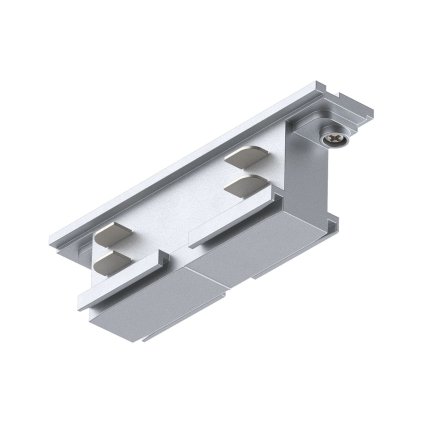 Paulmann ProRail3, stříbrná rovná spojka, délka 9,4cm