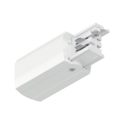 Paulmann ProRail3, bílý pravý napájecí díl, délka 9,9cm