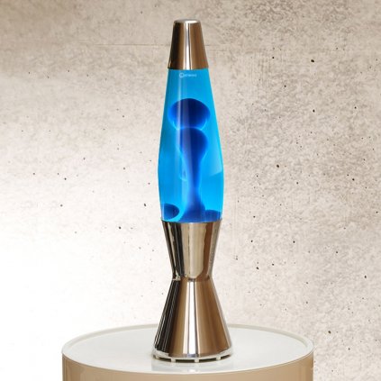 mathmos astrobaby lava lamp blue blue