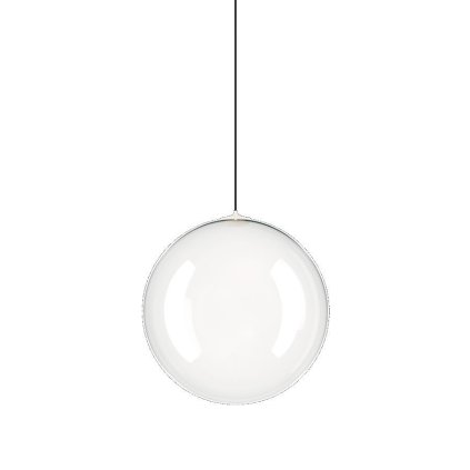 Lodes Random Solo 18, závěs z čirého foukaného skla, 1x3W LED 2700K, prům.18cm