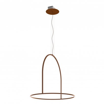 Axolight U LIGHT suspension 120 rust brown CROPPED