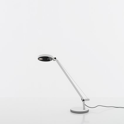 Artemide Demetra Micro Table, bílá stolní lampička s dotykovým stmívačem, 6W LED 3000K, 51,5cm