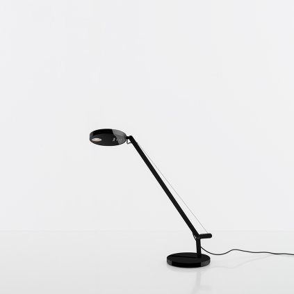 Artemide Demetra Micro Table, černá stolní lampička s dotykovým stmívačem, 6W LED 3000K, 51,5cm