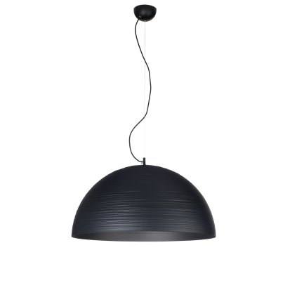 Metal Lux Chiara, závěsné svítidlo 1xE27, černá, průměr 72cm