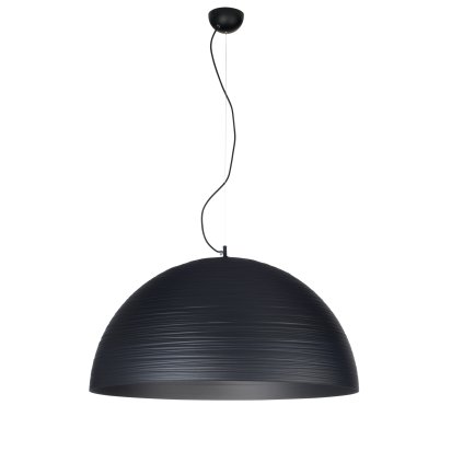 Metal Lux Chiara, závěsné svítidlo 3xE27, černá, průměr 100cm