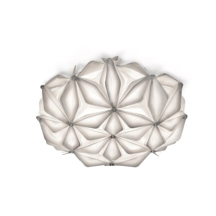Slamp La Vie mini, bílé designové svítidlo, 2x6W LED E14, prům. 36cm