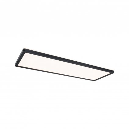 Paulmann Atria Shine, černé stropní LED svítidlo s korónou, 22W LED 3000K tříkrokové stmívání, 58x20cm