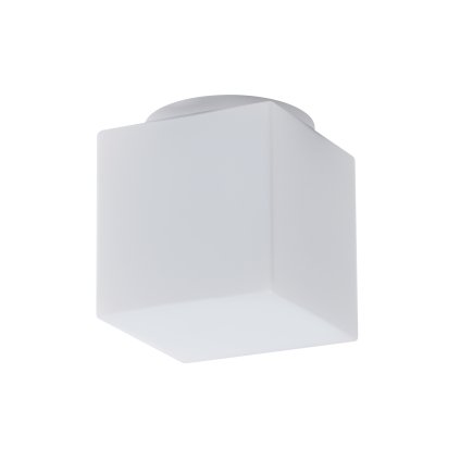 Osmont Apus 2, čtverhranné svítidlo z triplexového skla LED 5W 3000K, IP44, 14 x 14cm