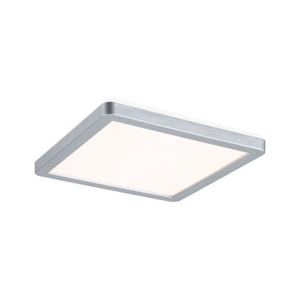 Paulmann Atria Shine, matně chromové stropní LED svítidlo s korónou, 11,2W LED 3000K, 19x19cm