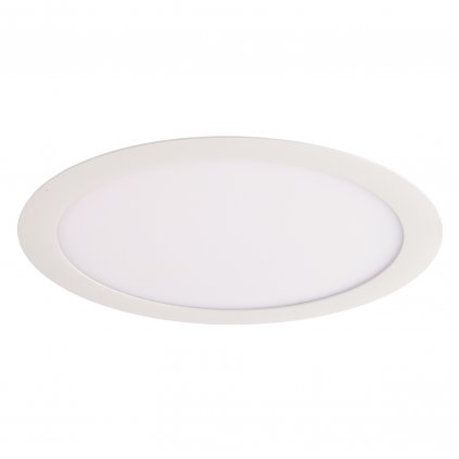 Mivvy Slim, bílý LED panel na strop, 25W LED 4000K stmívatelné TRIAC, Ø30cm, IP44