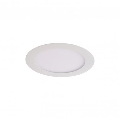 Mivvy Slim, bílý LED panel na strop, 11W LED 3000K stmívatelné DALI, Ø18cm, IP44