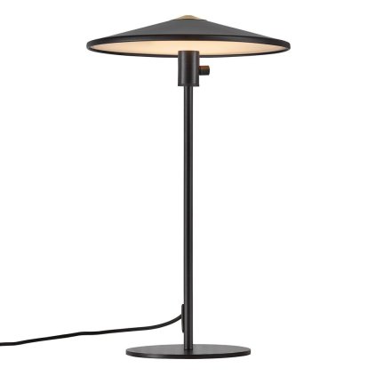 Nordlux Balance, černá stolní lampa, LED 17,5W 2700K, výška 49,5cm