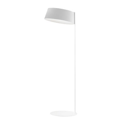 Stilnovo Oxygen_FL2, bílá stojací lampa se stmívačem, 36W LED 3000K, výška 194cm