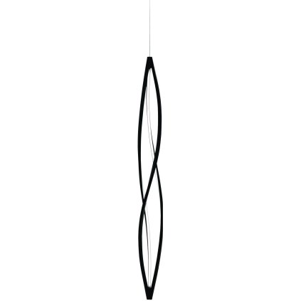 Nemo In The Wind vertical, černé závěsné svítidlo, LED 58W 2700K, výška 183cm