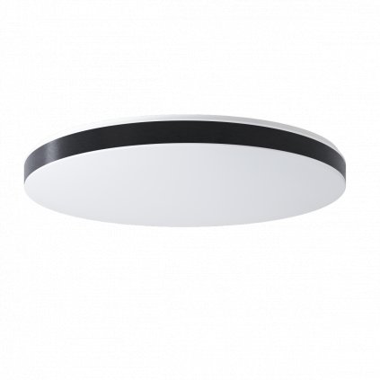 Osmont Delia C5, stropní svítidlo LED 150W, 4000K, polymetylmetakrylát s dekorativním černým pásem, prům. 90cm