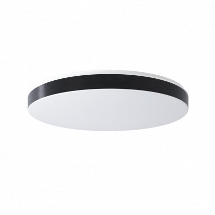 Osmont Delia C4, stropní svítidlo LED 64W, 3000K, polymetylmetakrylát s dekorativním černým pásem, prům. 65cm