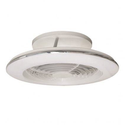 Mantra Alisio Mini, stropní svítidlo s ventilátorem a dálkovým ovladačem, LED 70W 2700K-5000K, bílá, průměr 52,5cm