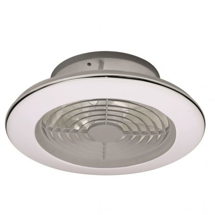 74388 1 mantra alisio mini stropni svitidlo s ventilatorem a dalkovym ovladacem led 70w 2700k 5000k ventilator 30w stribrna