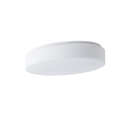 Osmont Gemini 1, oválné stropní svítidlo z triplexového skla, 2x75W E27, IP43, 38,5x23,5cm