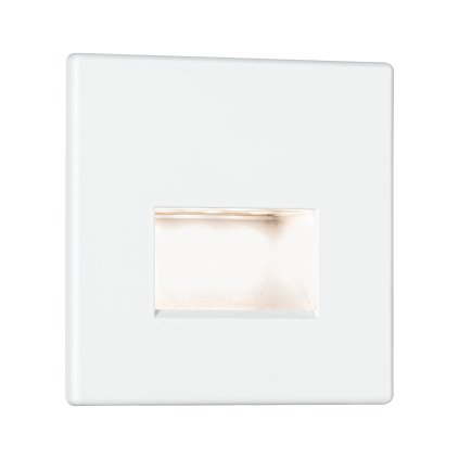 Paulmann Edge Quadro, svítidlo do stěny, 1x1,1W LED 2700K, matná bílá, 8x8cm