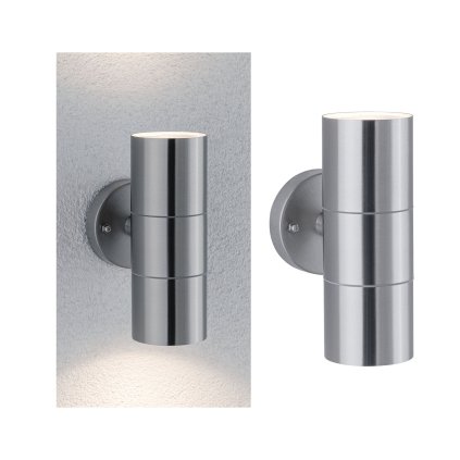 Paulmann Flame, venkovní nástěnné svítidlo 2xGU10,, výška 16,3cm, IP44